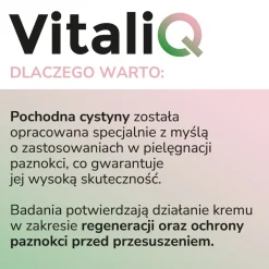 Vitaliq, krem regenerujący do płytki paznokciowej, 15 ml