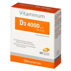 Vitaminum D3 4000 j.m. Strong, kapsułki, 60 szt.