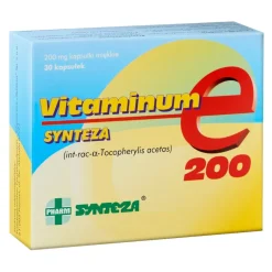 Vitaminum E Synteza, 200 mg, kapsułki miękkie, 30 szt.