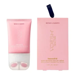 Voesh, Smooth’d Body, wygładzający krem do ciała z rollerem, 100 ml