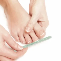Voesh, zestaw do 4-etapowego pedicure, tangerine glow, 1 szt.