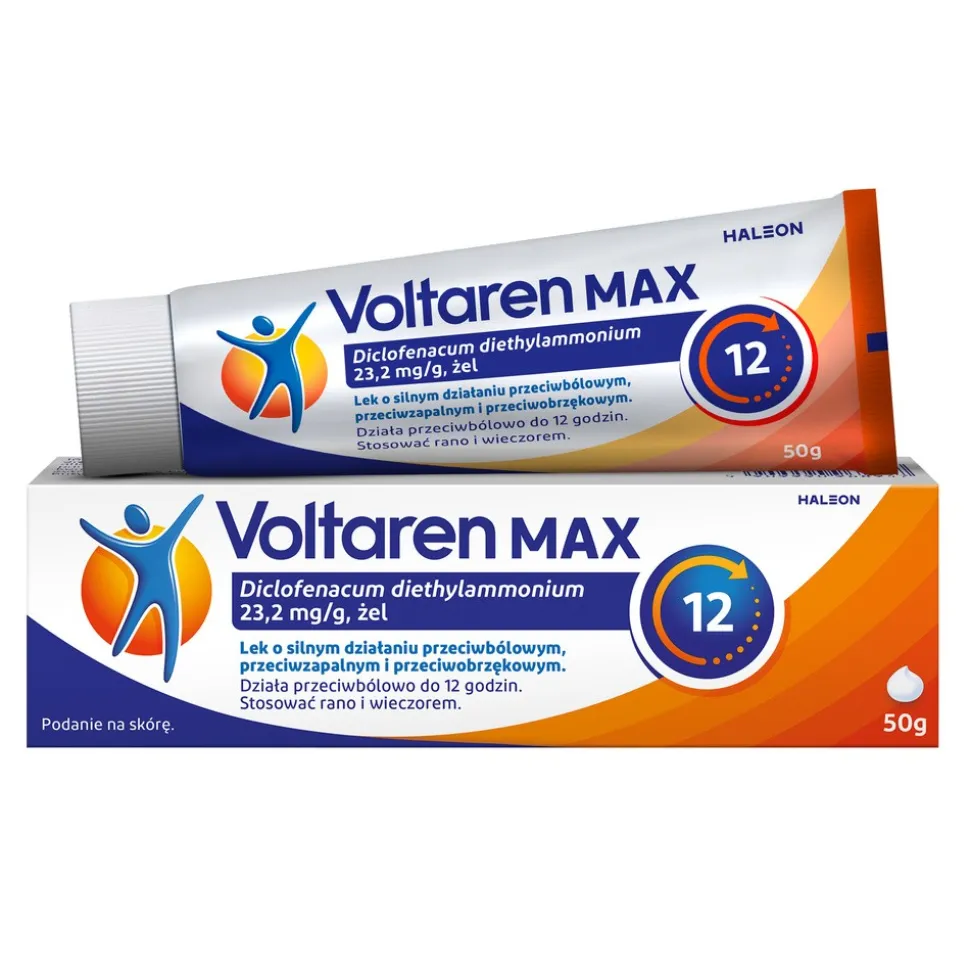 Voltaren Max, 23,2 mg/g, żel, 50 g