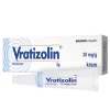 Vratizolin, 30 mg/g, krem, 3 g