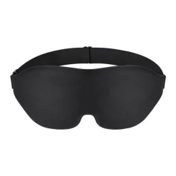 Waya 3D Premium, opaska na oczy do spania, czarna, 1 szt.