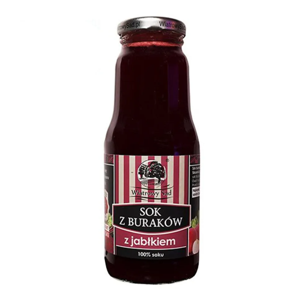 Wiatrowy Sad, sok z buraka i jabłek, 300 ml