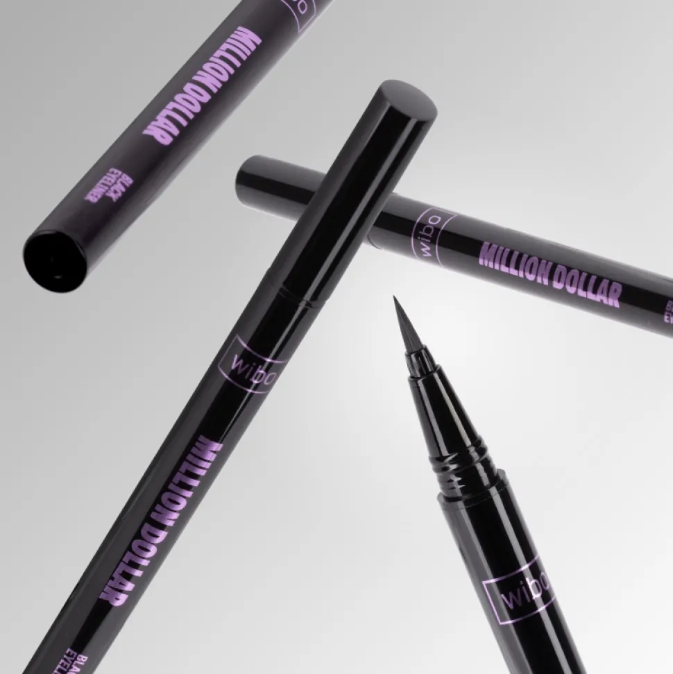 Wibo Million Dollar Black, eyeliner, 0,8 g