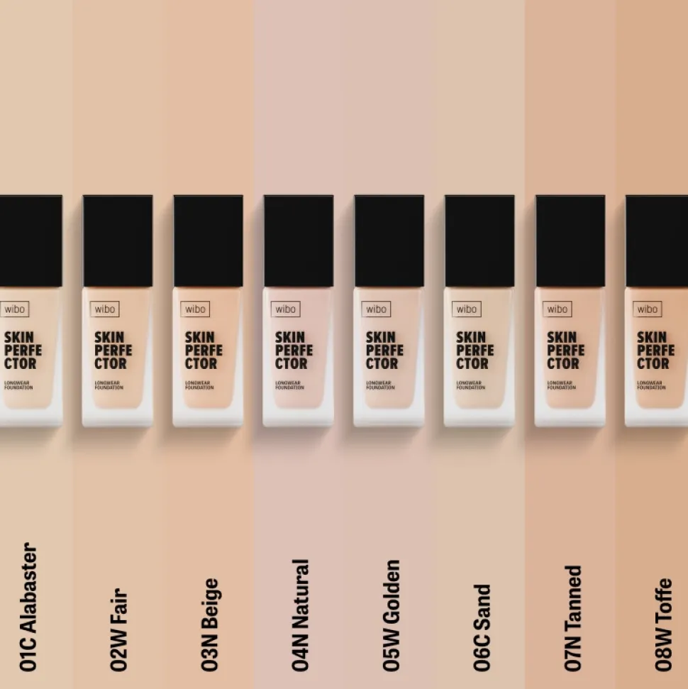 Wibo Skin Perfector, podkład, 1C Alabaster, 30 ml