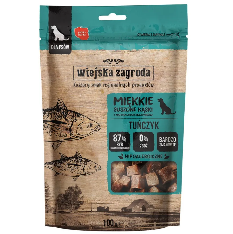 Wiejska Zagroda Tuńczyk, przysmaki dla psa, 100 g