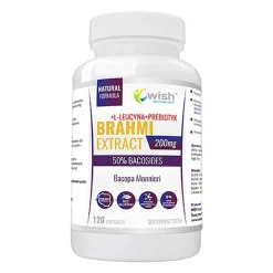 Wish Brahmi Bacopa Monnieri 200 mg, kapsułki, 120 szt.