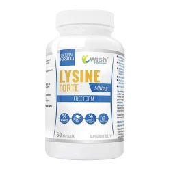 Wish Lysine Forte 500 mg, kapsułki, 60 szt.
