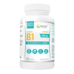 Wish Witamina B1 + Prebiotyk, kapsułki, 120 szt.
