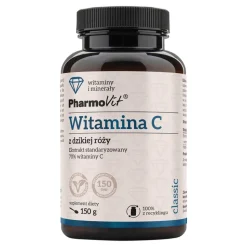 Witamina C z dzikiej róży Pharmovit, proszek, 150 g