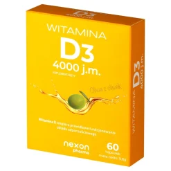Witamina D3 4000 j.m., kapsułki, 60 szt.