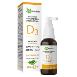 Witamina D3, spray, 30 ml