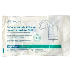 Worek do zbiórki moczu z zaworem i paskiem SUP, 2 l, 1 szt.