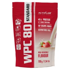 WPC 80 Standard, smak truskawkowy, proszek, 700 g
