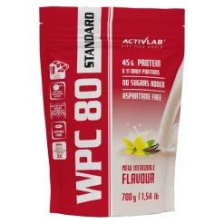 WPC 80 Standard, smak waniliowy, proszek, 700 g