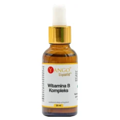 Yango Witamina B Kompleks, krople, smak brzoskwiniowy, 30 ml