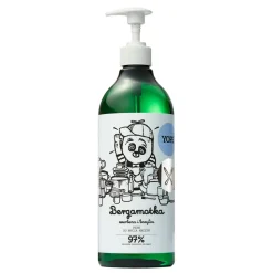 Yope Bergamotka, Werbena, Bazylia, płyn do mycia naczyń, 750 ml