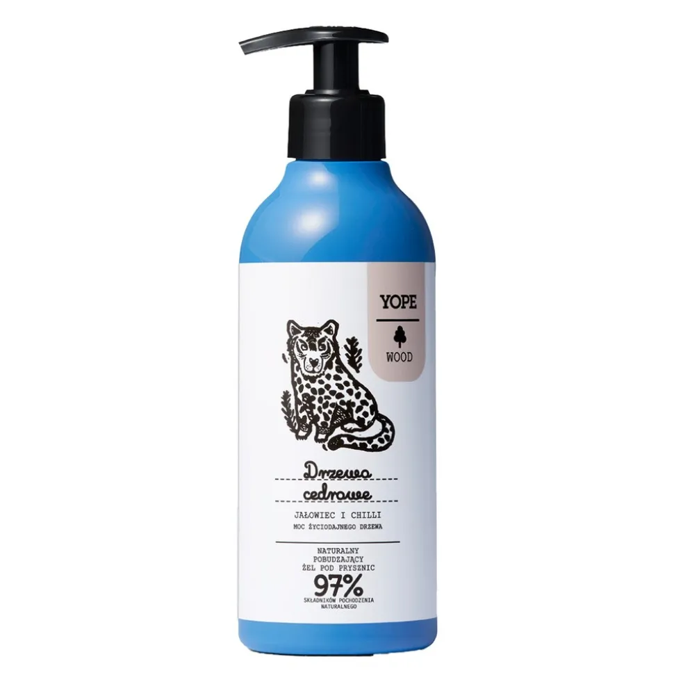 Yope Drzewo cedrowe, żel pod prysznic, 400 ml