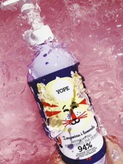 Yope, żel pod prysznic dla dzieci, Żurawina i Lawenda, 400 ml