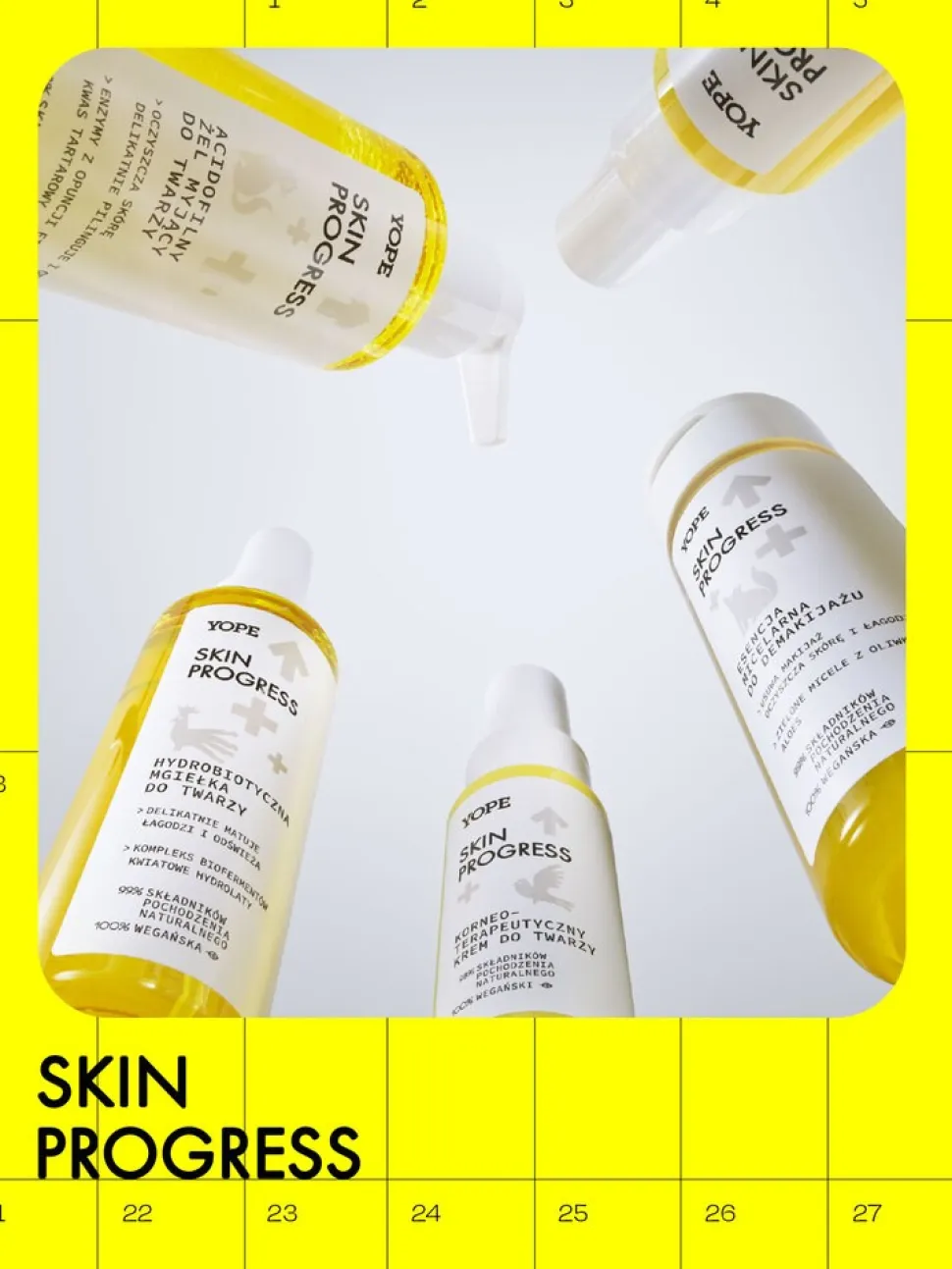 Yope skin progress, żel myjący do twarzy, 150 ml