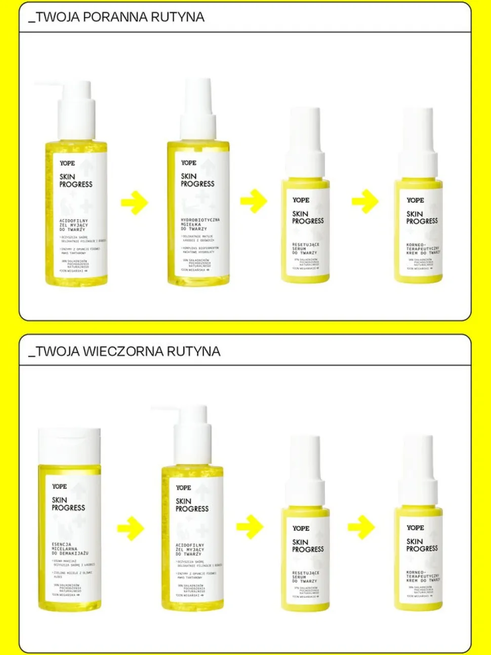 Yope skin progress, esencja micelarna do demakijażu, 150 ml