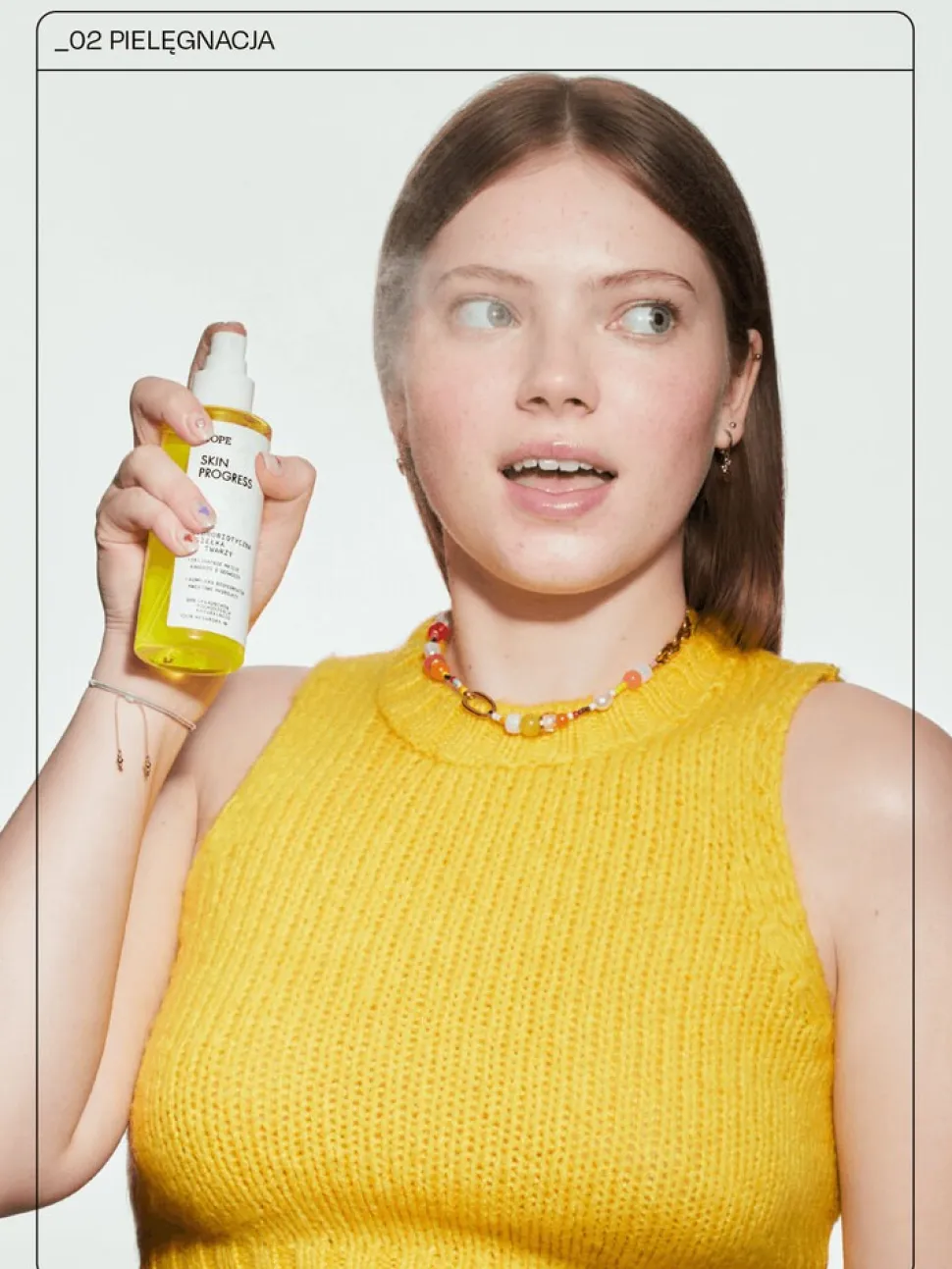 Yope Skin Progress, hydrobiotyczna mgiełka do twarzy, 150 ml