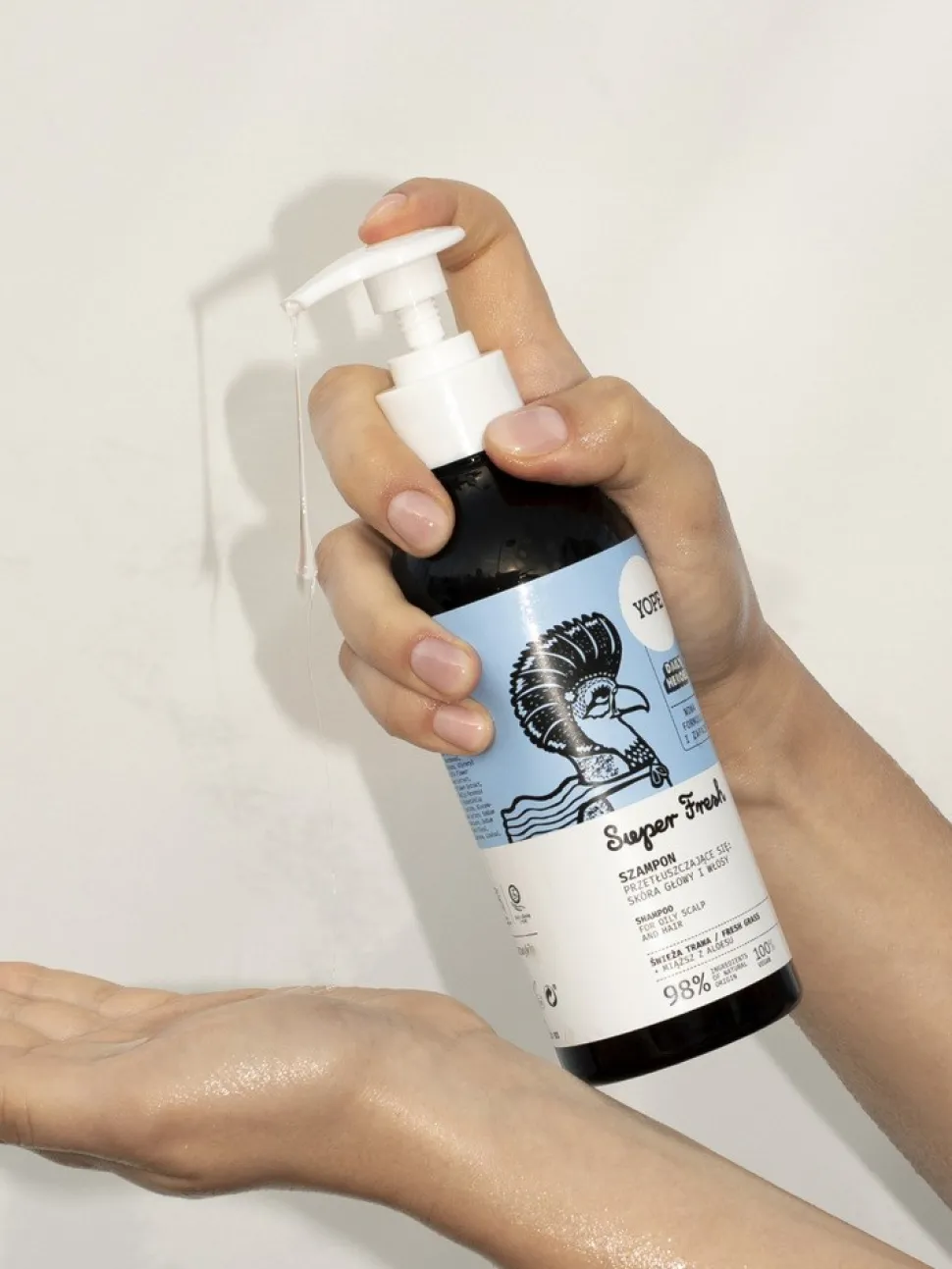 Yope Super Fresh, szampon do włosów, 300 ml