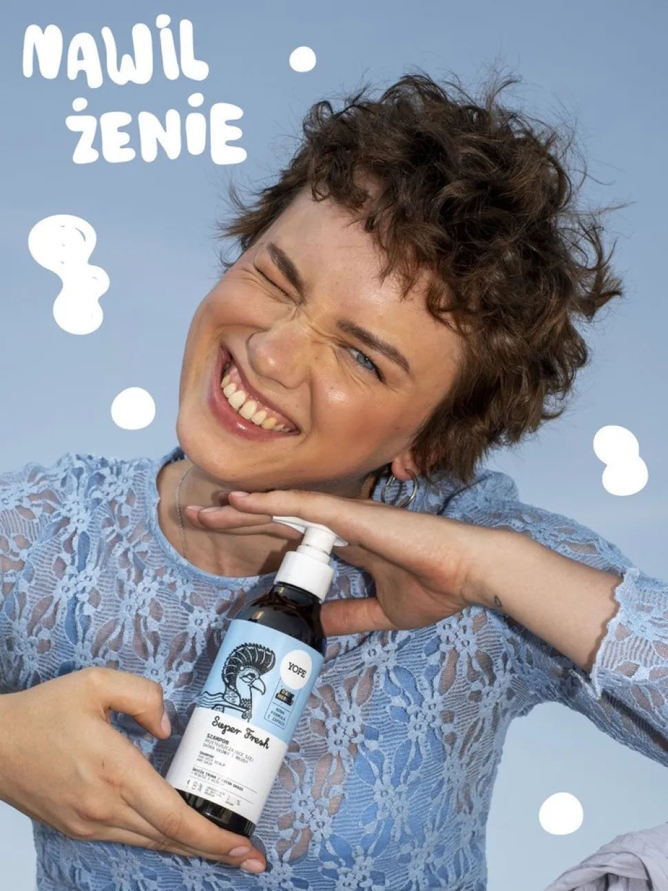 Yope Super Fresh, szampon do włosów, 300 ml