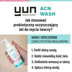 Yun ACN Wash, prebiotyczny żel oczyszczający do mycia twarzy, 150 ml