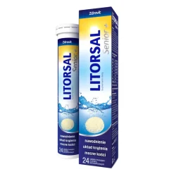 Zdrovit Litorsal Senior +, tabletki musujące, 24 szt.