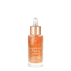 Zestaw Crystallove, serum do twarzy z kwarcem różowym, 30 ml + płytka do masażu gua sha, 1 szt.