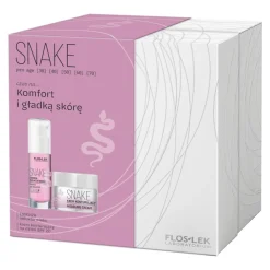 Zestaw FlosLek Laboratorium Snake, Essenza Reduktor wieku, 30 ml + Krem konturujący na dzień SPF 20, 50 ml