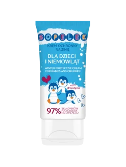 Zestaw Flos-lek Winter Care For Kids, Sopelek, krem ochronny dla dzieci i niemowląt, 40 ml + zimowa wazelina do ust, 10 g
