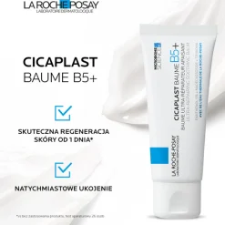 Zestaw La Roche-Posay, Cicaplast Baume B5+, balsam kojący, 40 ml + Lipikar Syndet AP+, krem myjący przeciw podrażnieniom skóry, 400 ml