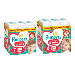 Zestaw Pampers Active Baby Pants, 7, (15+kg), 108 szt. + 6, (13-19 kg), 120 szt.
