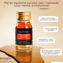 Zestaw Salvitis Hyaluron 250, 30 ml x 30 szt. + Salvitis Collagen 12000, 30 ml x 30 szt.