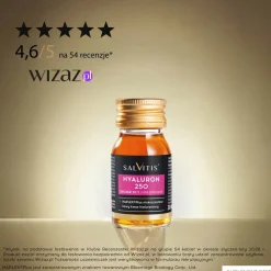 Zestaw Salvitis Hyaluron 250, 30 ml x 15 szt.