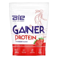 Zestaw 3 x ALE Gainer Protein Strawberry Flavor