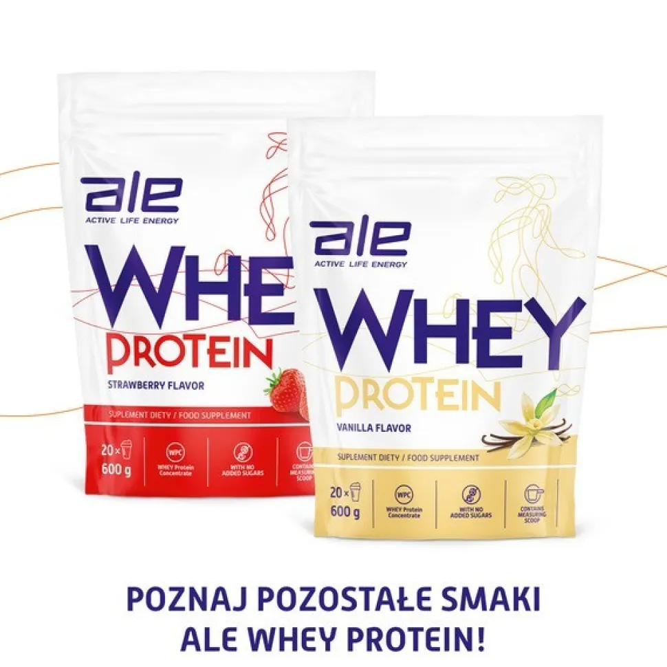 Zestaw 3x ALE Whey Protein Chocolate Flavor