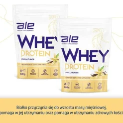 Zestaw 3x ALE Whey Protein Vanilla Flavor