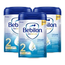 Zestaw 3x Bebilon Profutura Cesar Biotik 2, mleko następne po 6. miesiącu, proszek, 800 g