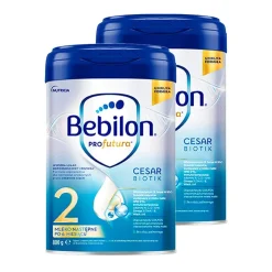 Zestaw 2x Bebilon PROfutura CESARBIOTIK 2, mleko następne po 6. miesiącu, proszek, 800 g