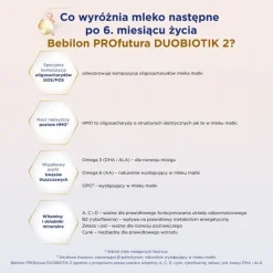 Zestaw 3 x Bebilon PROfutura DUOBIOTIK 2, mleko następne po 6. miesiącu, proszek, 800 g