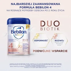 Zestaw 3 x Bebilon PROfutura DUOBIOTIK 4, formuła na bazie mleka po 2. roku życia, proszek, 800 g