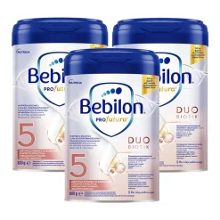 Zestaw 3x Bebilon Profutura Duo Biotik 5, formuła na bazie mleka po 3. roku życia, proszek, 800 g