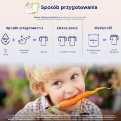 Zestaw 2 x Bebilon Profutura DUOBIOTIK 5, Junior dla przedszkolaka, proszek, 800 g