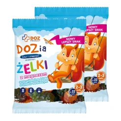 Zestaw 2 x DOZ Product DOZia, żelki z magnezem oraz witaminą C i witaminą B6