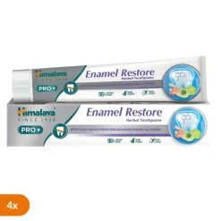 Zestaw 4 x Himalaya, pasta do zębów, ziołowa, Pro Enamel Restore, 75 ml